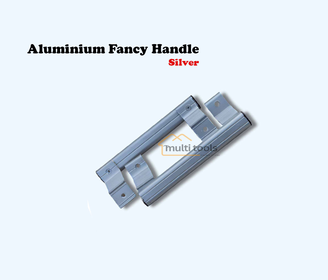 Aluminium Fancy Handle [Silver]